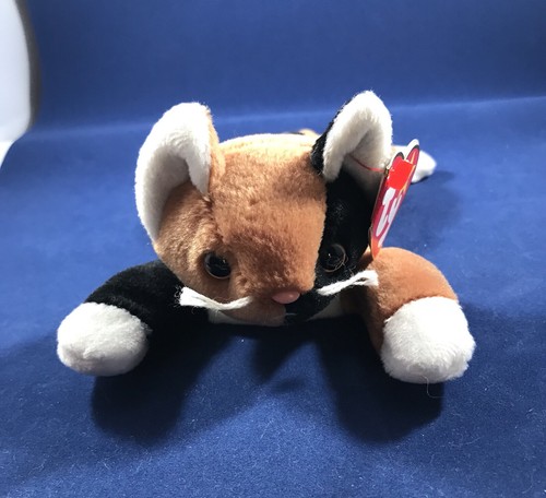 TY BEANIE BABY- CHIP THE CALICO CAT, 1996 RETIRED WITH STYLE NUMBER AND ERROR - Picture 9 of 10