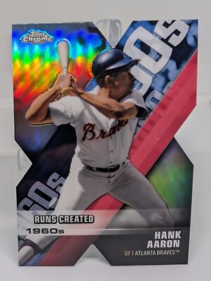 2020 Topps Chrome Baseball Hank Aaron Decade Of Dominance #DOD-4