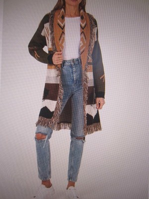 Warm Aztec Cardigan/Jacket By Wild 