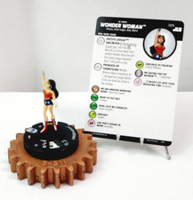 HEROCLIX Justice League Unlimited Set Common 009 Wonder Woman w/Card