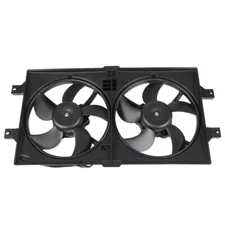 Radiator Condenser Cooling Fan Assembly For 1999-2004 Chrysler 300M 3.5L 3497CC