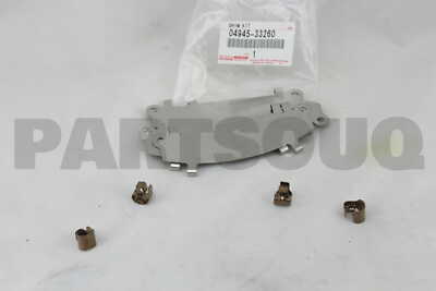 0494533260 Genuine Toyota SHIM KIT, ANTI SQUEAL, FRONT 04945