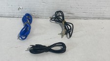 3.5mm Male to Male Stereo AUX Audio Cables RadioShack Lot Of 3