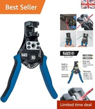 Precision Wire Cutter and Stripper for 8-20 AWG Solid & 10-22 AWG Stranded Wire