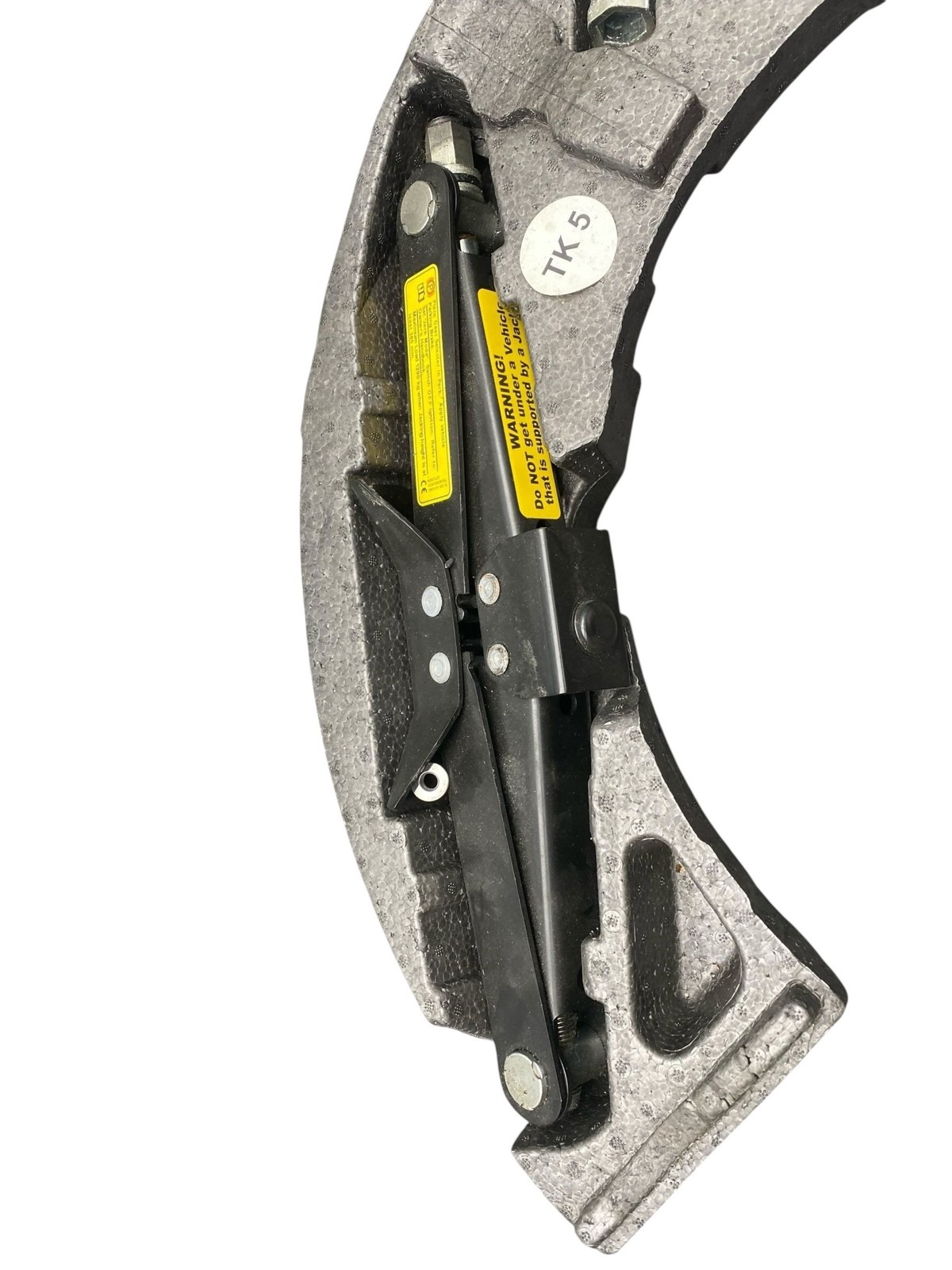 2013-2019 BENTLEY FLYING SPUR 4W 223B OEM REAR JACK TOOL KIT ASSEMBLY W/ CARRIER
