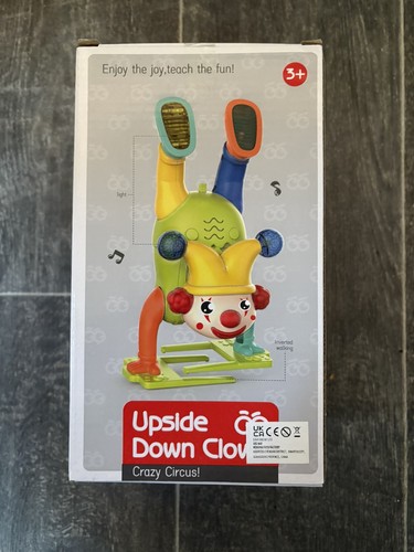 Dzieci chodzący do góry nogami klaun ze światłami i dźwiękami idealny wypełniacz pończoch - Zdjęcie 3 z 5