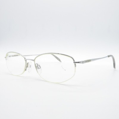 Celine Dion Brille CD8032T Unisex Silber C03 Halbrand Titan Gestell