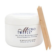 Stripless Microwaveable Hair Removal Wax Kit Stripless Waxing System for Face
