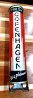 VINTAGE COPENHAGEN CHEWING TOBACCO TIN LITHO STORE ADVERTISING DISPENSER