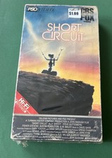 Short Circuit VHS 1986 Factory Sealed Worn Bo...