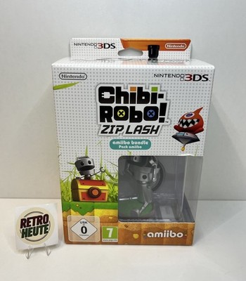 Chibi-Robo!: Zip Lash - Special Edition amiibo (Nintendo 3DS) NEU & OVP