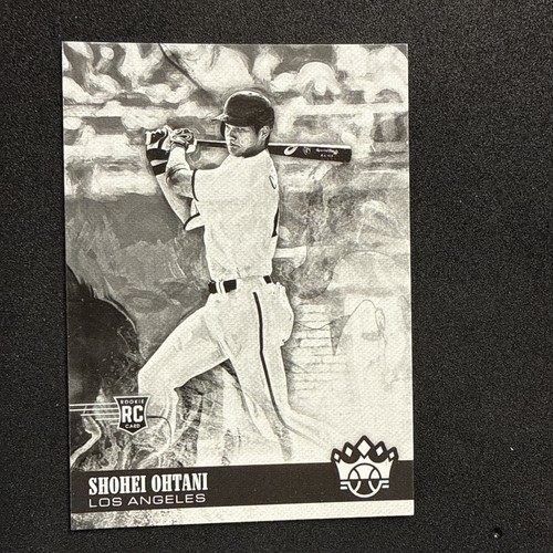 2018 Diamond Kings Black & White Variation RC Shohei Ohtani #76