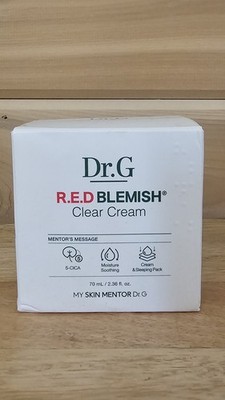 Dr.G R.E.D.Blemish Clear Cream Moisturizer 70ml/2.36 Fl.oz. NIB/Sealed