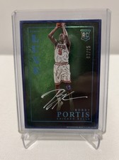 2015-16 Panini Luxe Bobby Portis Rookie Auto Blue Frame /25 Chicago Bulls AU 