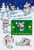 Weihnachten - Geldkarte - GlüCkwunschkarte Im Format 11,5 X 17 Cm Mit Briefumsch