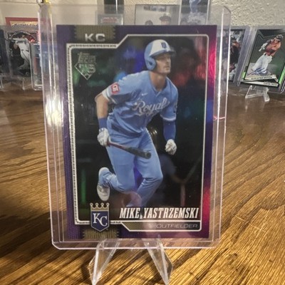 Topps Mike Yastrzemski Serial Numbered Parallel #242 Kansas City Royals /250