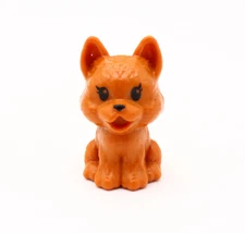 Barbie Doll Brown Pet Puppy Dog Figure Mattel