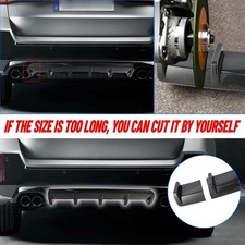 For Acura Tlx Ilx Tl Carbon Pattern Rear Bumper Diffuser Spoiler Splitter Abs Us