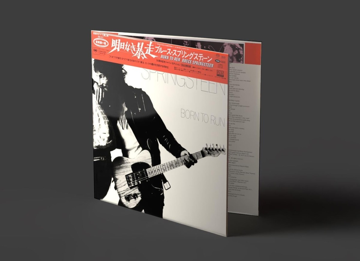 Bruce Springsteen Born to Run 50th Anniversary Japan Edition 3CD