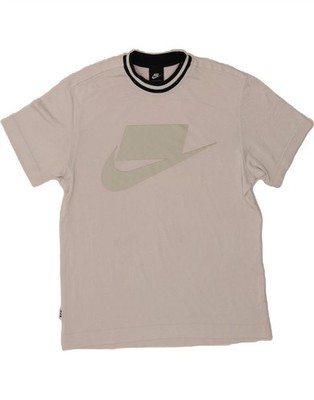 NIKE Herren Grafik T-Shirt Oberteil Medium Off White Rayon DG73