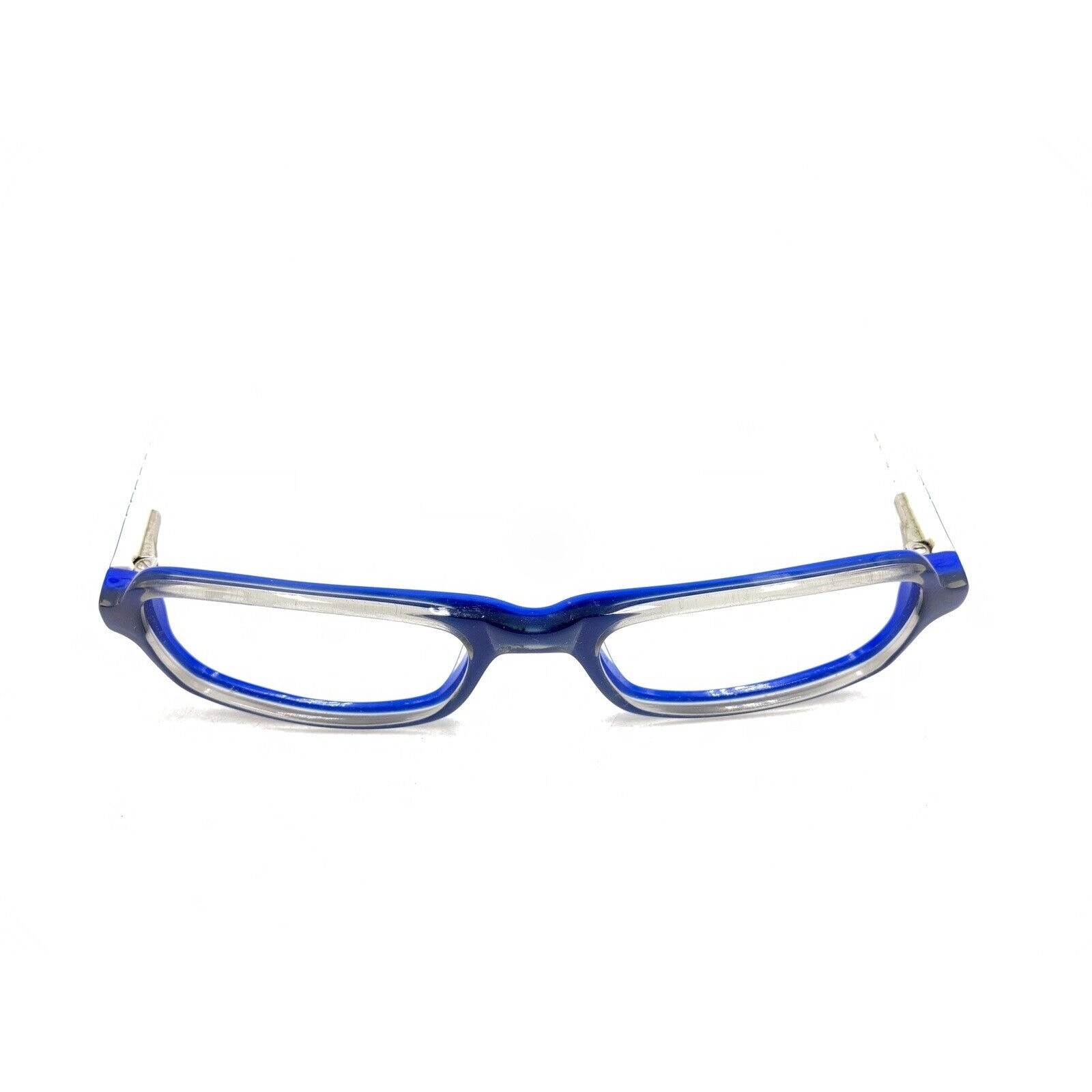 Nike 5512 420 Dark Blue White Eyeglasses Frames 48-18 130 Designer Kids Youth thumbnail 2