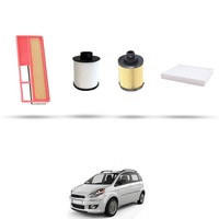 Hoffcar Set Service - 4 Filter Kompatibel Mit Fiat Idea 1.3 JTD 51Kw Von 2004
