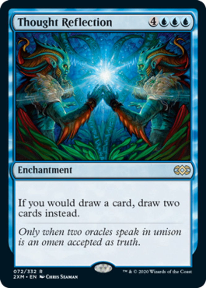 x1 Thought Reflection R MTG Double Masters M/NM, English