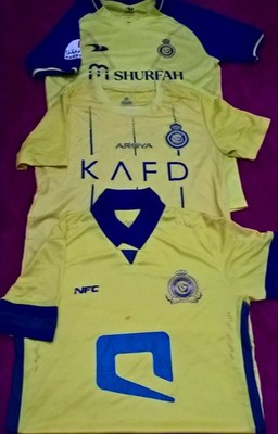 Cristiano Ronaldo #7 -  BULK LOT- [3]- Al-nassr  Arab Champions football jersey