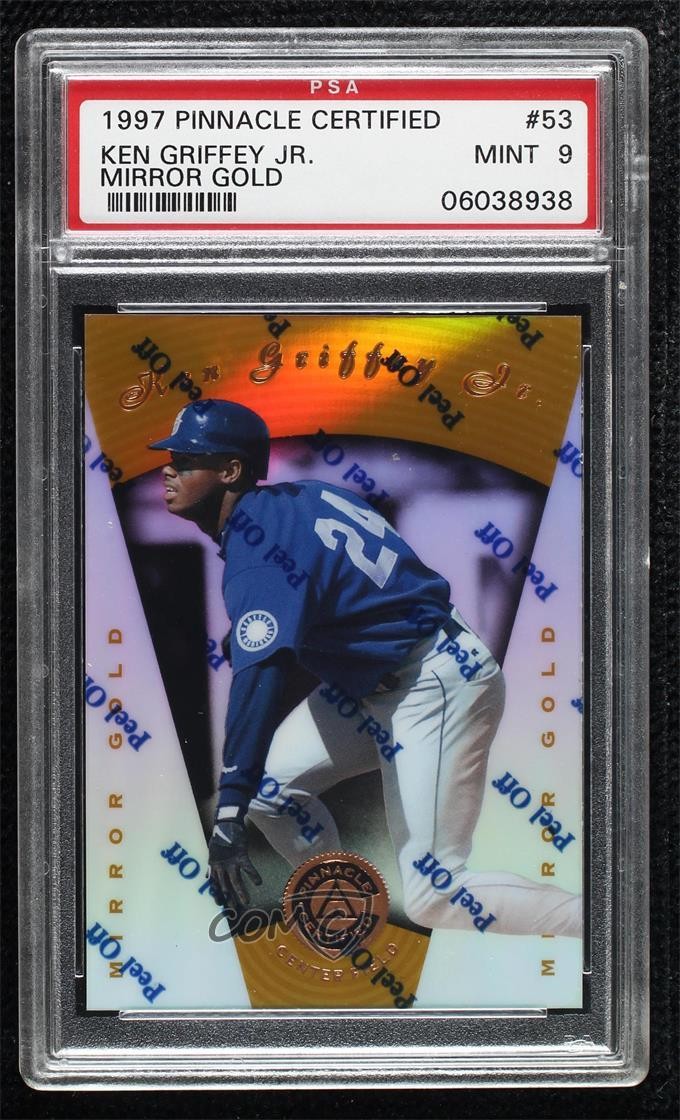 1997 Pinnacle PINNACLE CERTIFIED Gold #53 Ken Griffey Jr. front