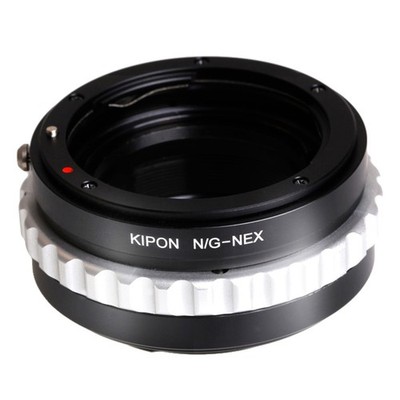 Kipon Nikon G Lens to Sony E-Mount Camera Lens Adapter (With Macro Helicoid Feat