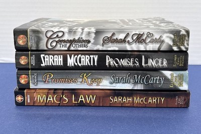 Lot of 4 ~ Trade Paperback Books ~ Sarah McCarty ~ Ellora's Cave ~ Promises Keep