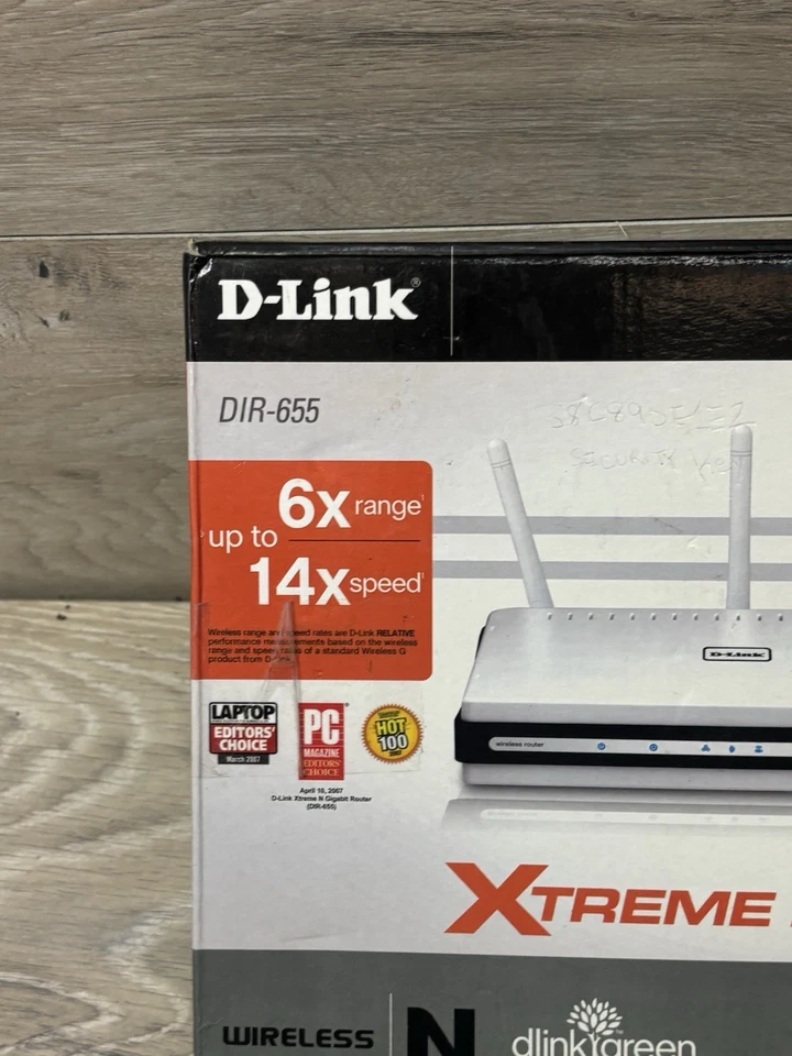 D-Link DIR-655 Extreme N Gigabit Wireless Internet Wifi Router 802.11n - Image 3 of 4