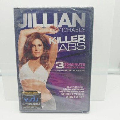 Jillian Michaels Killer Abs DVD 3 High-Octane Workouts Fitness