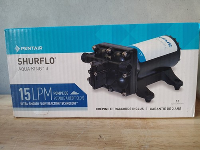 #ad SHURFLO AQUA KING II PREMIUM 4.0 12VDC 4.0GPM 55PSI $174.99