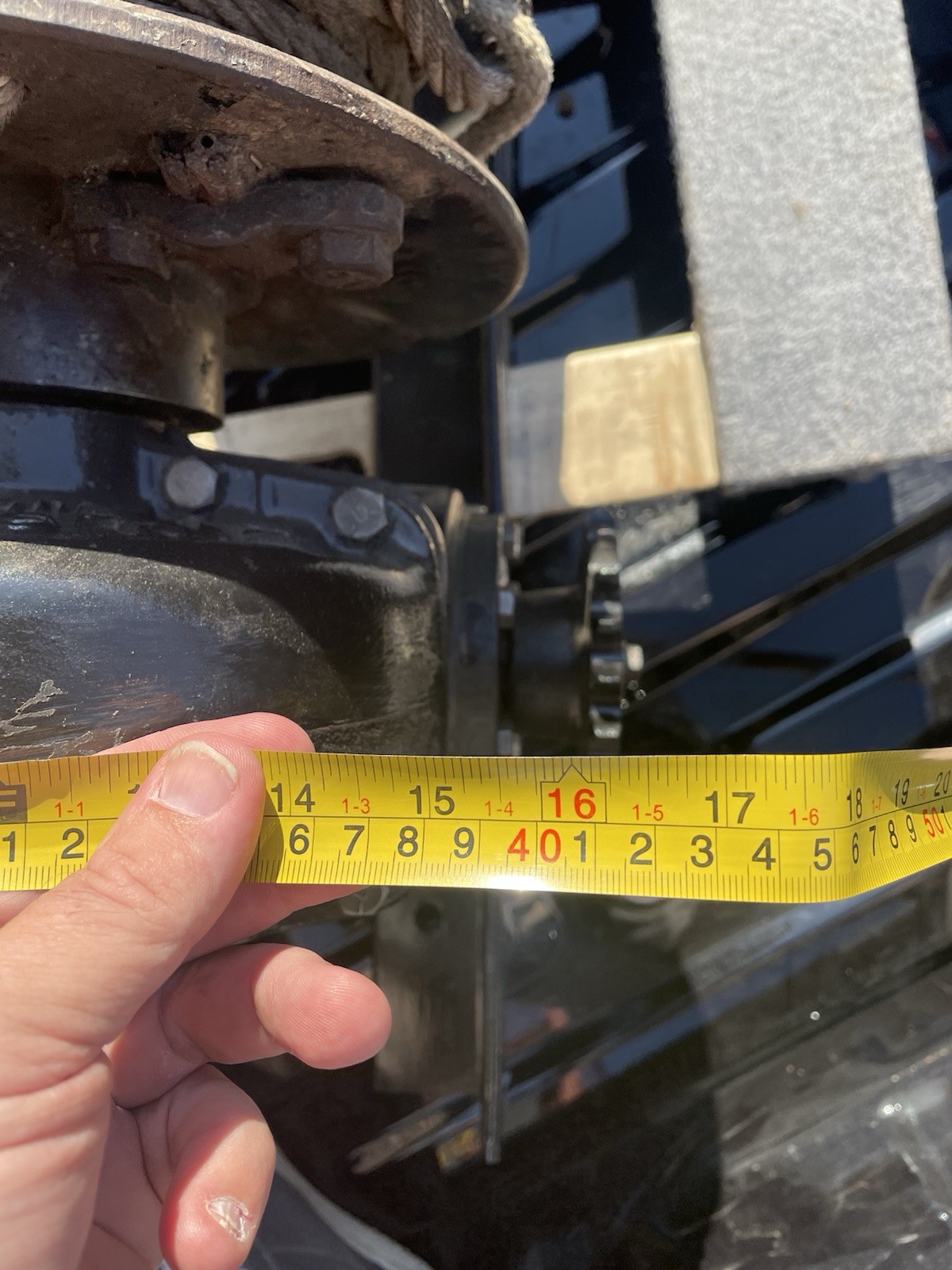 Refurbished Tulsa 20705 Rear Mounted Tractor Winch A Very Nice Unit