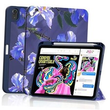Case for iPad A16 11th Generation 11-inch 2025, iPad 10th Generation Flower