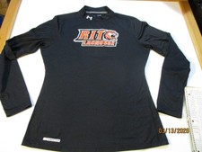 CAMISA DEPORTIVA RIT TIGERS LACROSSE UNDER ARMOUR COLDGEAR AJUSTADA L/S SIMULADA MUJER X