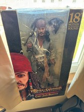 Neca Captain Jack Sparrow 18" Inch Talking Disney 2004 Pirates of the Caribbean