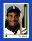 1989 Upper Deck Set-Break # 1 Ken Griffey Jr. RC VG-VGEX *GMCARDS*