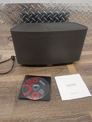 SONOS PLAY 5 Gen 1 Wireless Speaker Black Good Condition W Start-up Disc + Guide