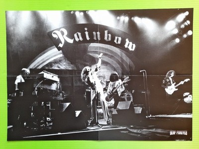 RAINBOW & D I O ... on stage in the 70's ... * Poster * 59 x 42