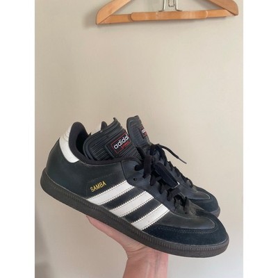 Adidas Samba Classic Indoor Shoes Black 3 Stripe Indoor Shoes Size 8.5