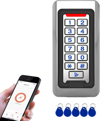 Door Access Control Keypad, Stainless Steel Outdoor IP68 Waterproof, 2000 Users,
