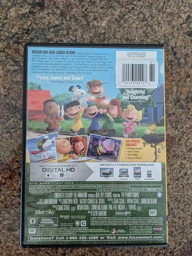 The Peanuts Movie DVD - Picture 2 of 3