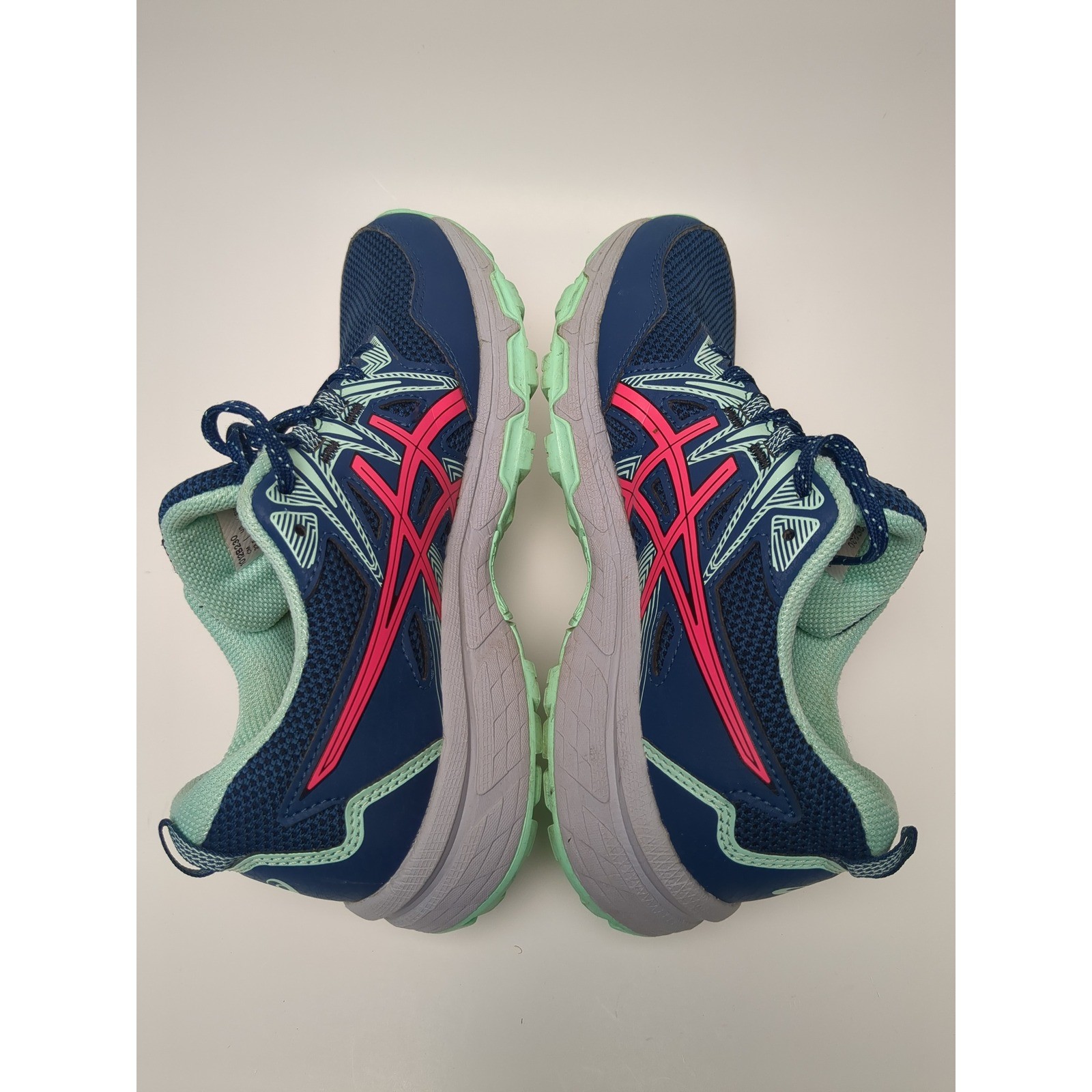 ASICS GEL-Venture 7 Women's Navy Blue Pink Trail Running Shoes Sneakers thumbnail 6