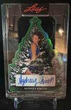 Sydney Smith Auto 2025 Leaf Metal Christmas Tree 3/4 🔥 SSP Autograph RARE