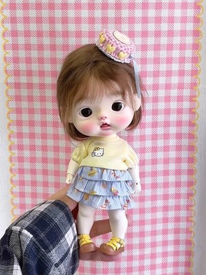 HeHeBJD 1/8 body model Dianrou baby doll free eyes extra hands and teeth