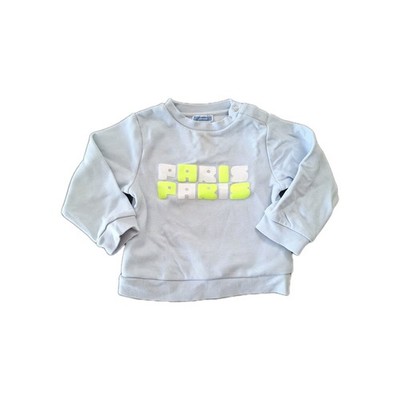 Jacadi Kleinkind Junge Sweatshirt Pullover Blau Winter Gr  98 bzw 2 Jahre