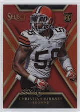 2014 Panini Select Rookies Red Prizm 11/99 Christian Kirksey #128 mh1