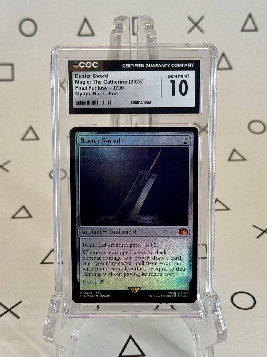 Buster Sword Final Fantasy Foil for sale online | eBay